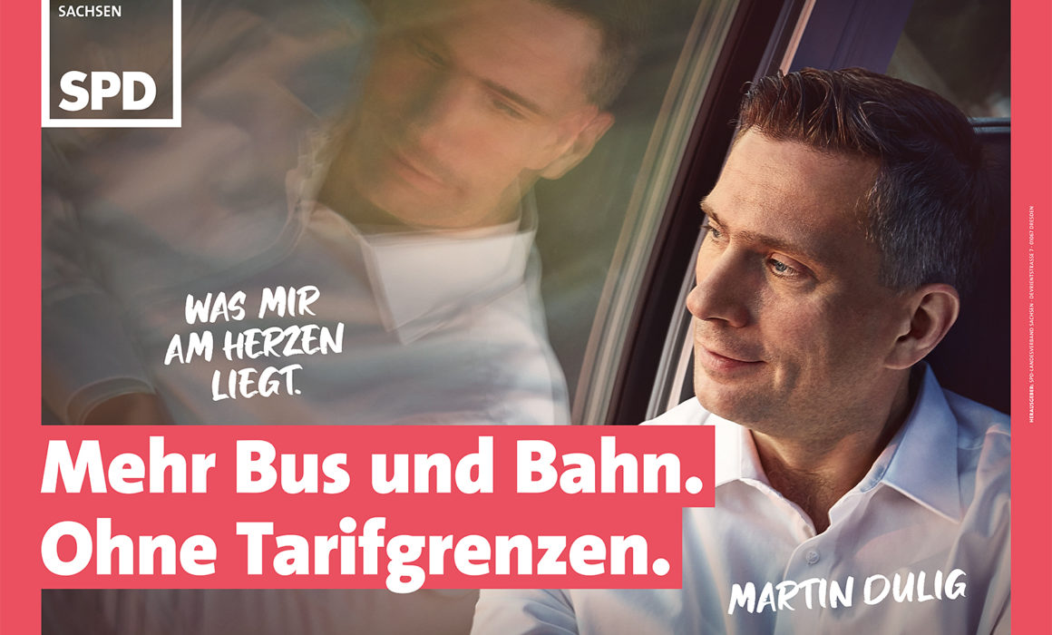 Plakatkampagne SPD Sachsen © Götz Schleser